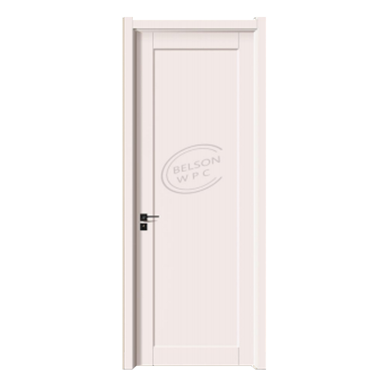 Diseño Belson WPC BES-003 de puerta de montaje de WPC con placa central de puerta plana