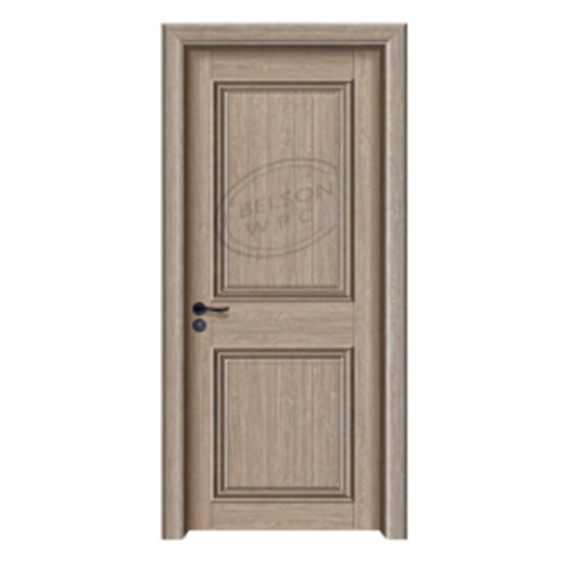 Belson WPC BES-105 utiliza una línea decorativa para hacer dos cuadrados y puerta de ensamblaje de WPC