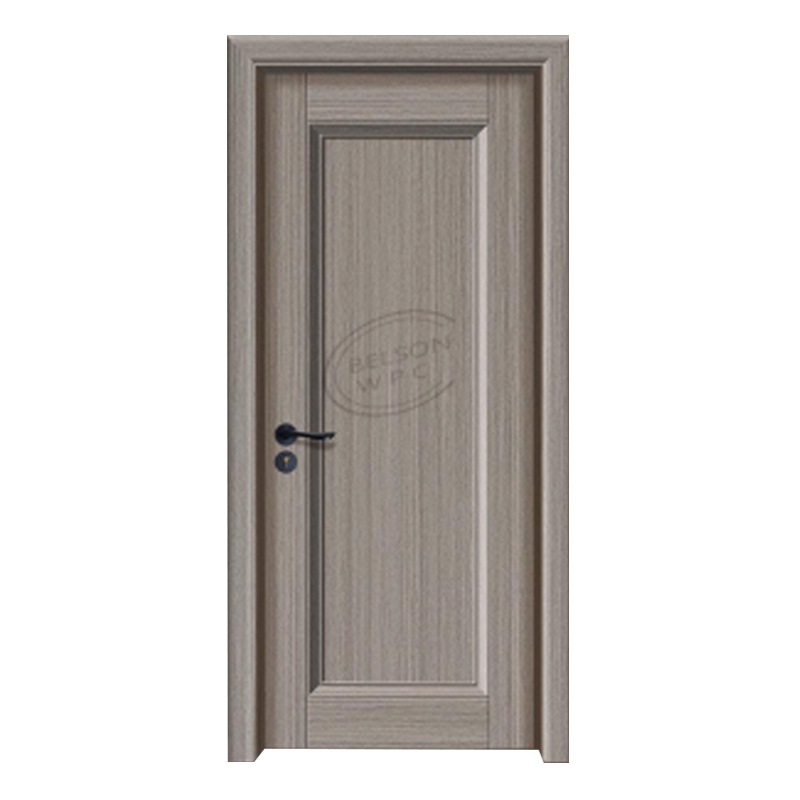 Puerta de montaje de diseño moderno de WPC de color gris Belson WPC BES-109
